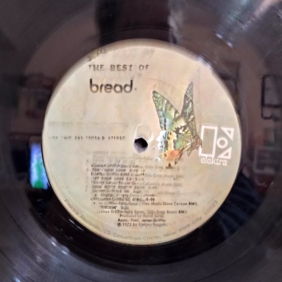 Bread The Best of Bread EKS -75056 Vinyl Record 1973 - Picture 7 of 7